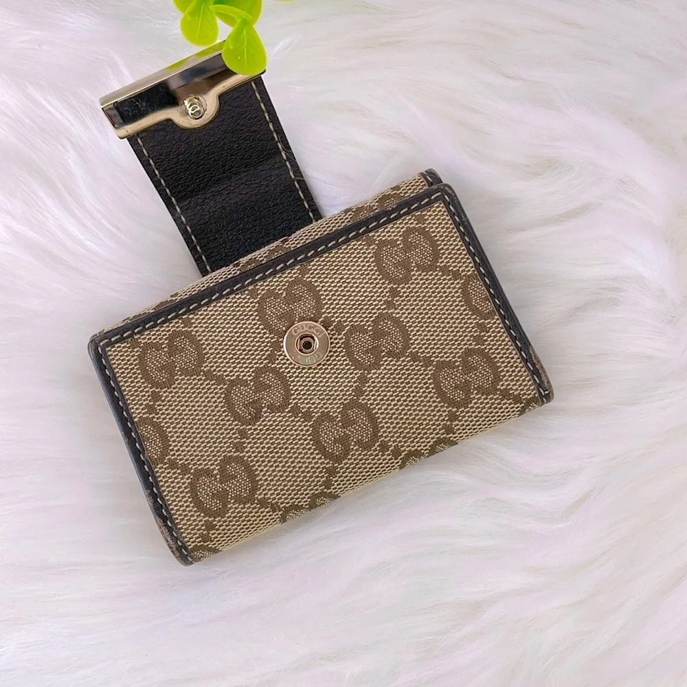 Gucci Monogram Canvas 6 Ring‎ Key Holder